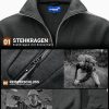 🔥 Winter-Arbeitskleidung – Scheibler Herren Troyer Arbeitspullover mit 1/4 Reißverschluss Winter Warm Stickpullover mit Stehkragen Stricktroyer für Männer Sweatshirt Ohne Kapuze | – Bild 3