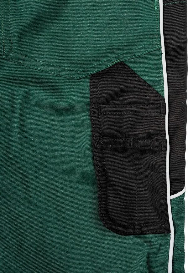 🔥 Engelbert Strauss Hose – Engelbert Strauss E.S. Kinder Bundhose Hose e.s. Active (grün/schwarz, 110/116) | – Bild 4