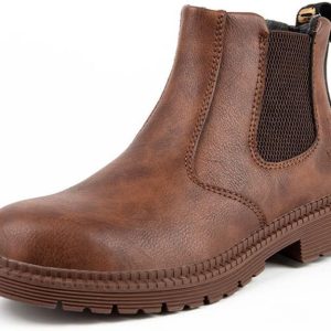 🔥 Arbeitsschuhe wasserdicht – Kodiak Sicherheitsschuhe Arbeitsstiefel für Männer und Frauen, wasserdichte Arbeitsstiefel aus Leder |