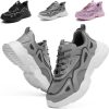 🔥 S3 Sicherheitsschuhe – Bawalon Sicherheitsschuhe Damen Leicht Arbeitsschuhe Atmungsaktiv Sportlich Stahlkappenschuhe rutschfest Schutzschuhe Sneaker |