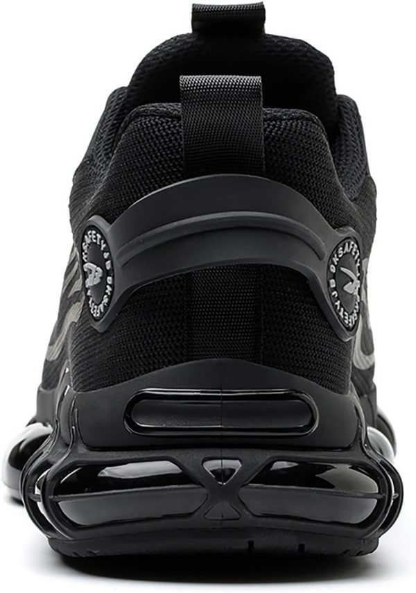 🔥 S3 Sicherheitsschuhe – MIEHUIAI Arbeitsschuhe Herren Damen Sicherheitsschuhe Leicht Sportlich Stahlkappenschuhe rutschfest Luftkissen Atmungsaktiv Schutzschuhe Industrie Schuhe | – Bild 3
