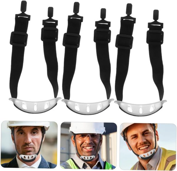 🔥 Schutzhelm mit Visier – Angoily Helmgurte Schutzhelm Sonnenschutz Schutzhelm Einsatz Mit Voller Krempe Ersatz Schutzhelm Visier Sonnenschutz Schutzhelm Schweißband Schutzhelm Abdeckungskonstruktion Schutzhelm | Angoily – Bild 6