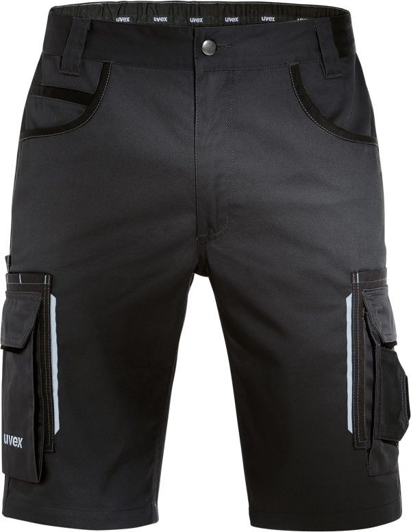 🔥 Engelbert Strauss Hose – Uvex Tune-up Herren-Arbeitshose kurz - leichte, robuste Männer-Arbeitshosen für den Sommer - 35% Baumwolle |