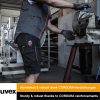 🔥 Engelbert Strauss Hose – Uvex Tune-up Herren-Arbeitshose kurz - leichte, robuste Männer-Arbeitshosen für den Sommer - 35% Baumwolle | – Bild 6