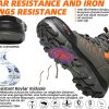 🔥 Arbeitsschuhe wasserdicht – IYVW Safety 608 Sicherheitsschuhe Herren Arbeitsschuhe Herren Damen Leicht Sportlich Atmungsaktiv Schutzschuhe mit Stahlkappe | – Bild 5