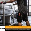 🔥 Engelbert Strauss Hose – Uvex Tune-up Herren-Arbeitshose kurz - leichte, robuste Männer-Arbeitshosen für den Sommer - 35% Baumwolle | – Bild 4