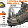 🔥 Arbeitsschuhe wasserdicht – IYVW Safety 608 Sicherheitsschuhe Herren Arbeitsschuhe Herren Damen Leicht Sportlich Atmungsaktiv Schutzschuhe mit Stahlkappe | – Bild 4